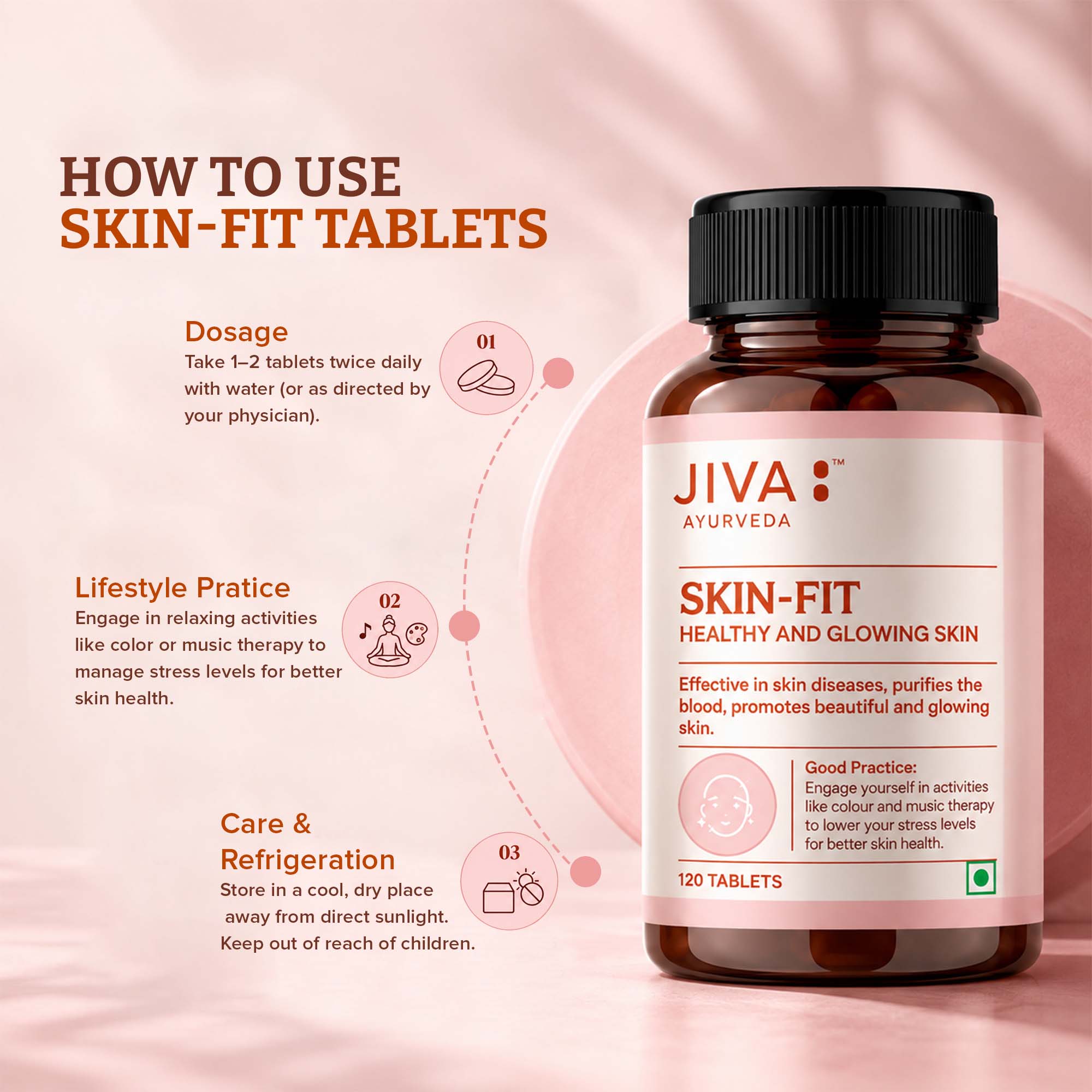 Skin-Fit Tablets For Healthy Skin