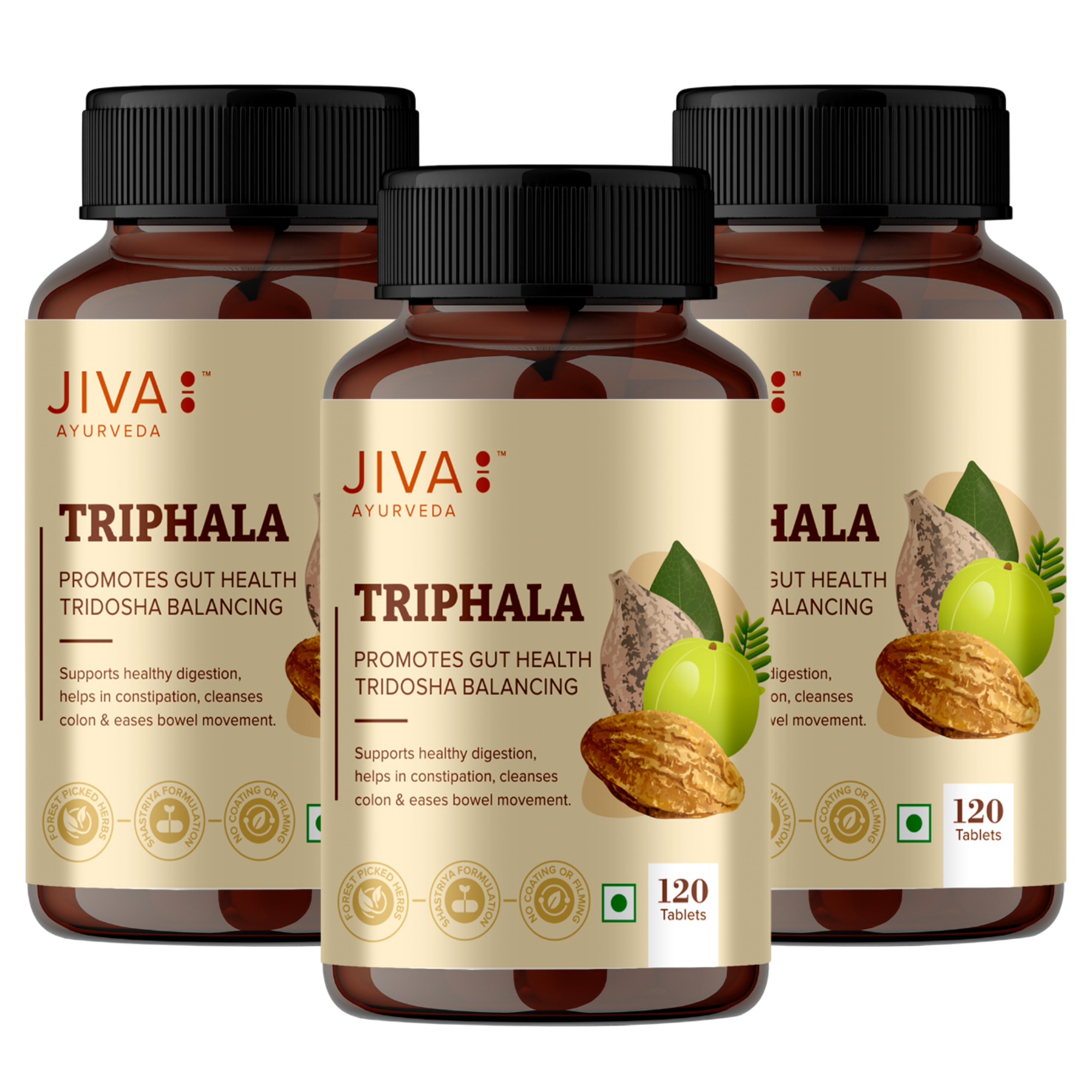 Triphala Tablet 500mg | Improves Digestion & Relieves Constipation