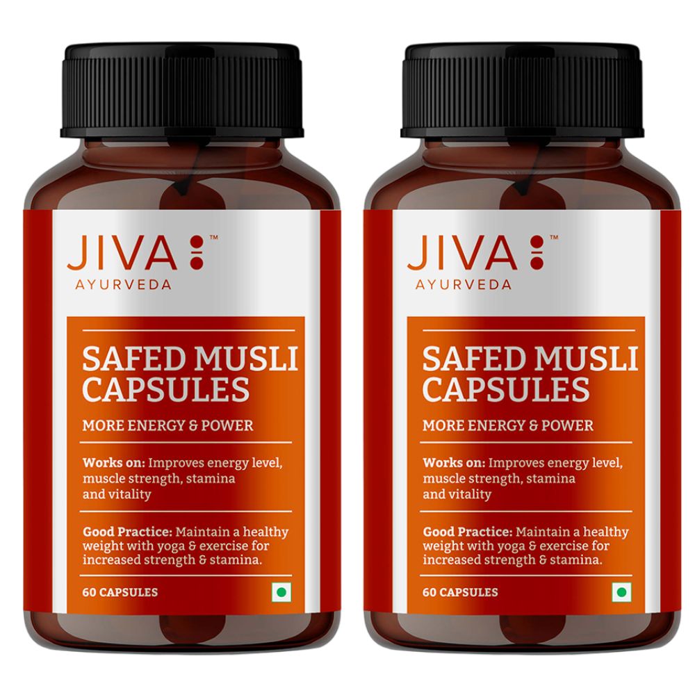 Safed Musli Capsules | Improves Energy Level & Muscle Strength