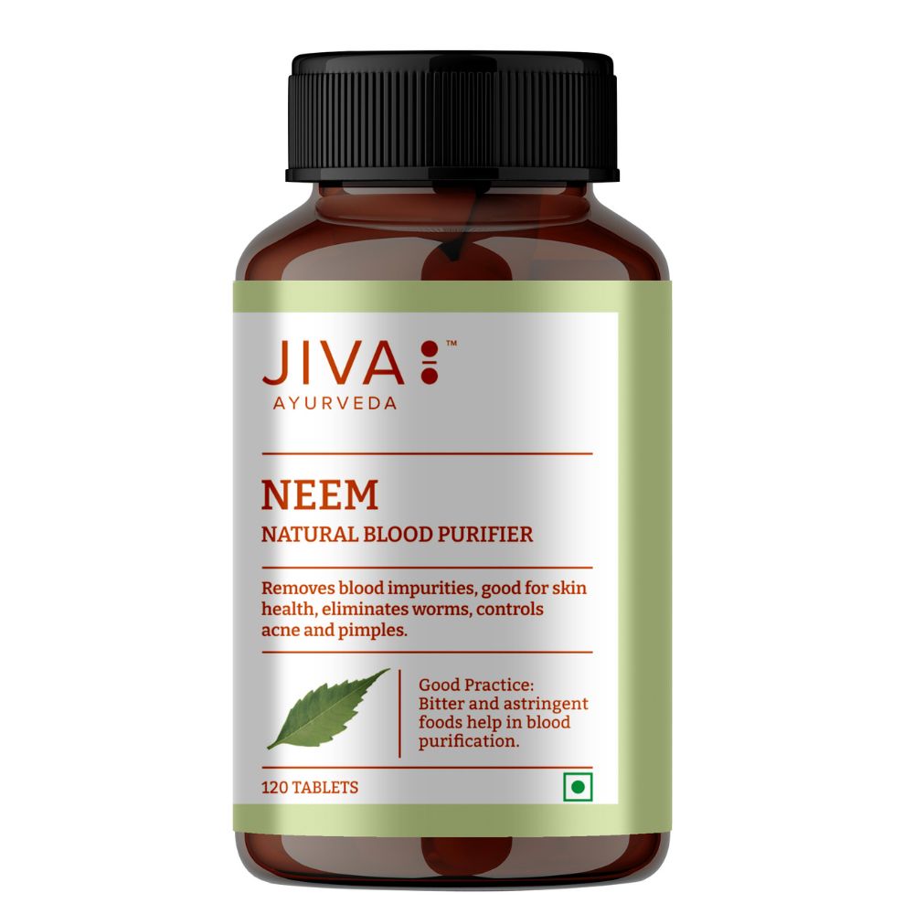 JIVA Neem  Tablets Bottle of 60 QTY