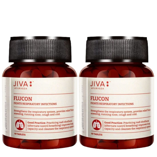 JIVA Flucon pack of two Bottle of 60 QTY