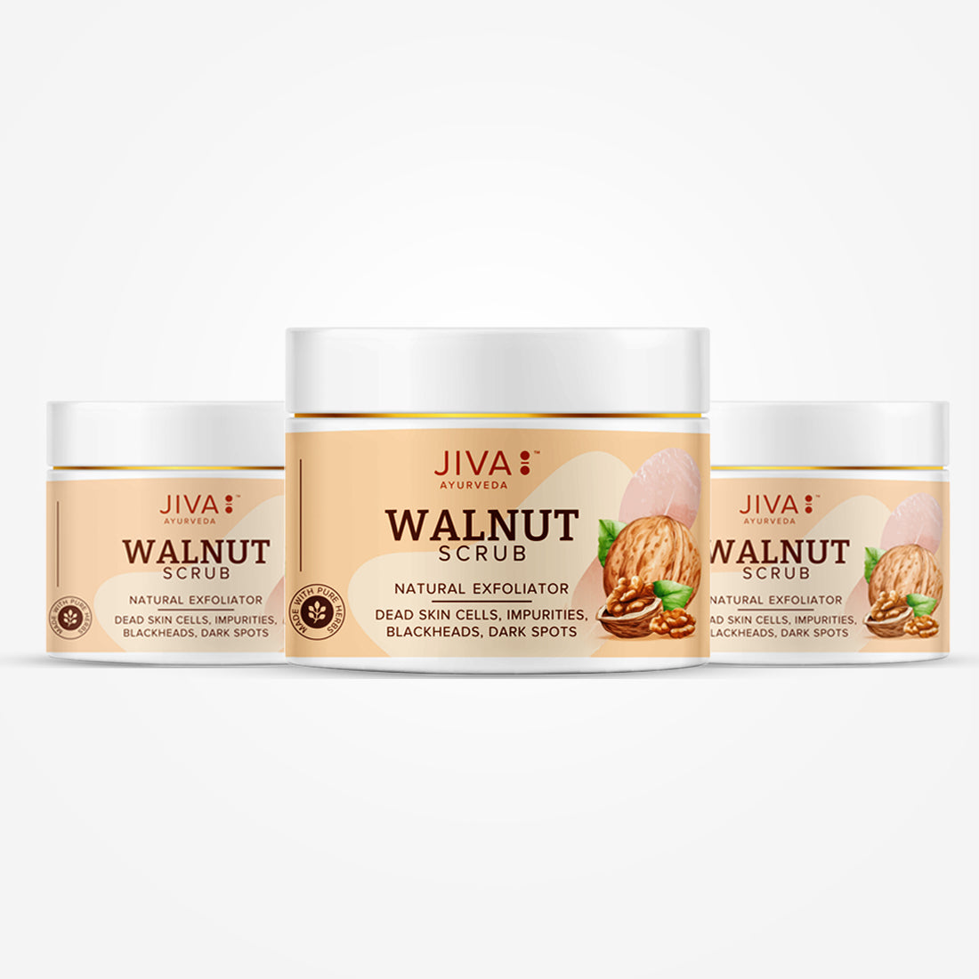 Walnut Scrub 100gm | Exfoliates Dead Skin & Increases New Cell Production
