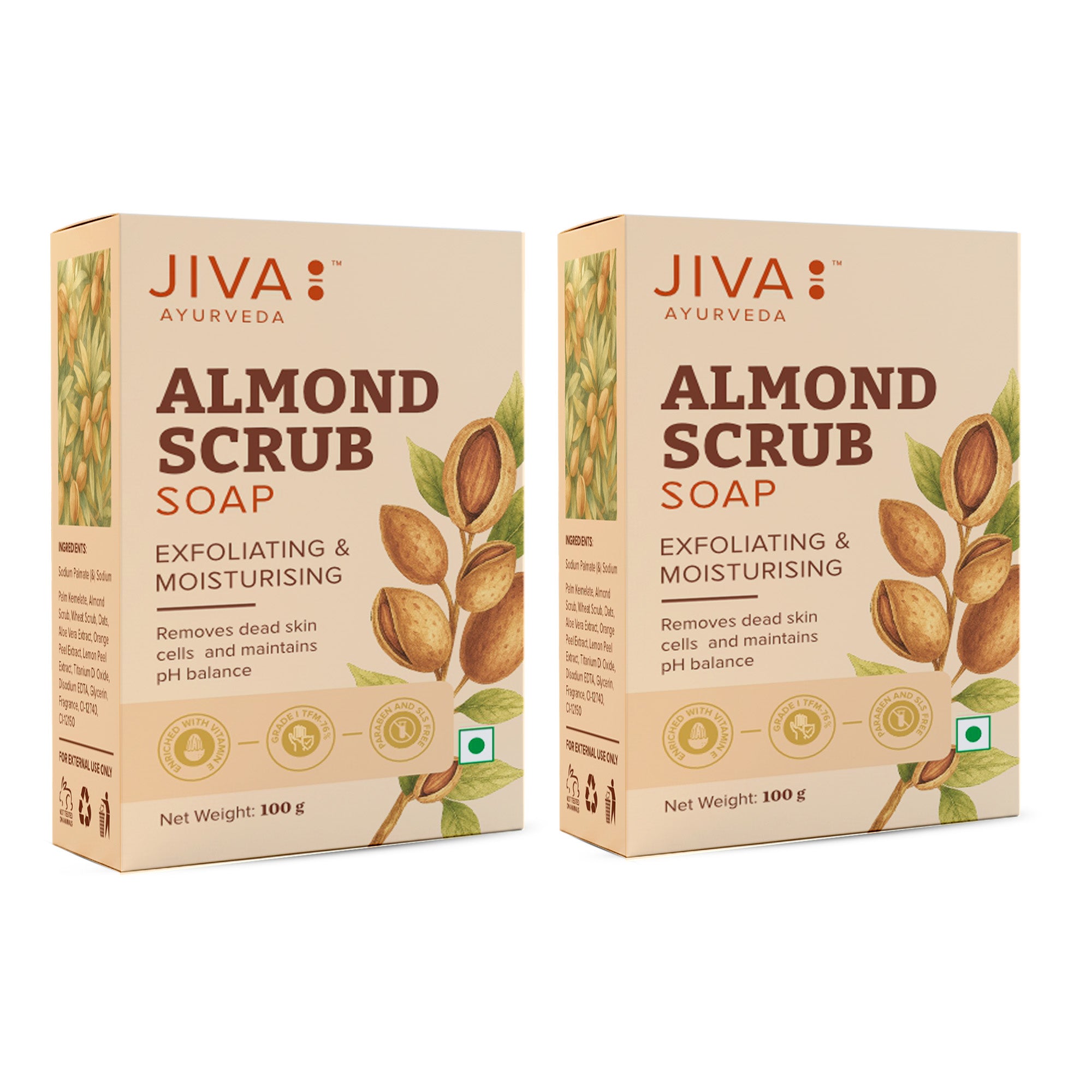 Almond Soap | Deep Cleaning & Exfoliation