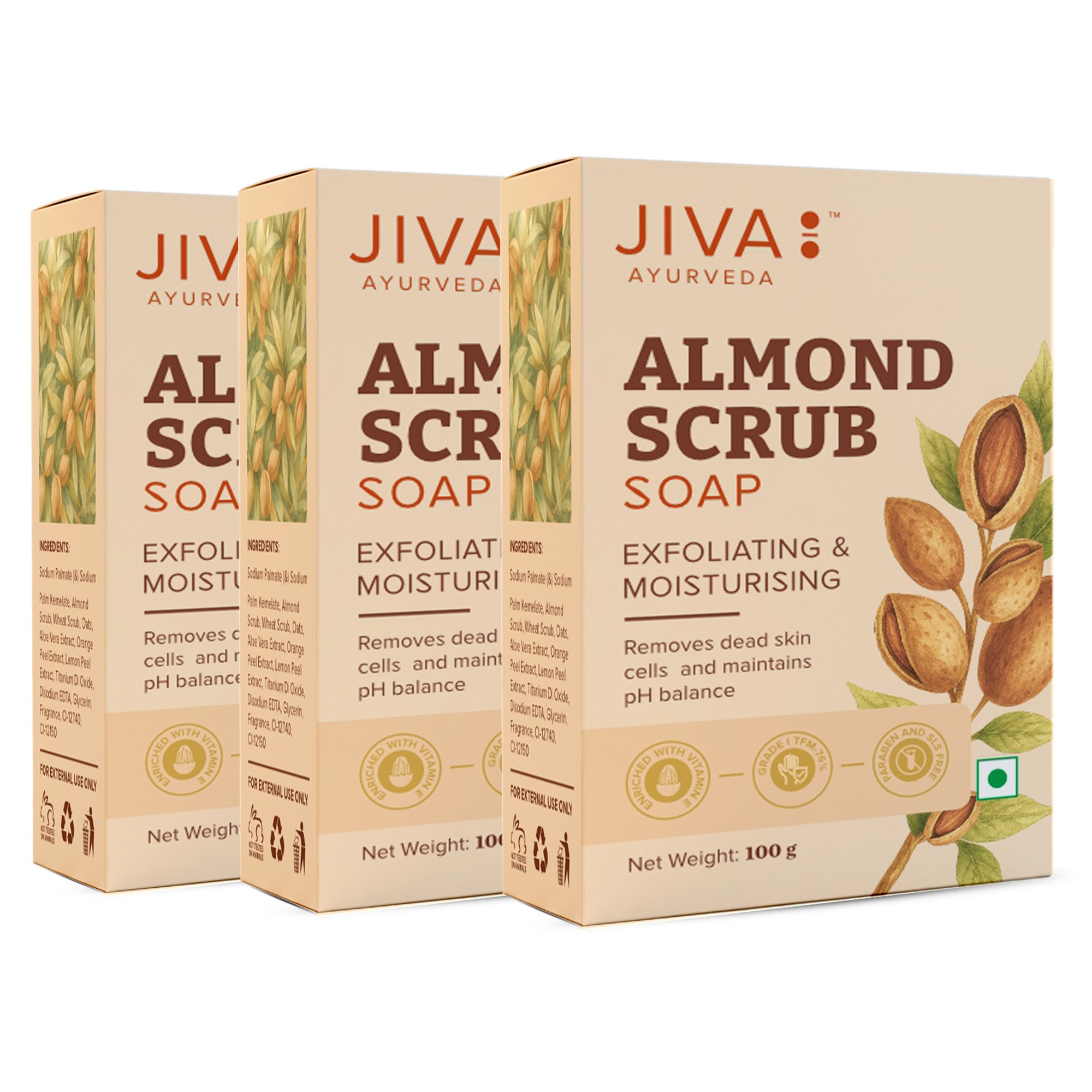Almond Soap | Deep Cleaning & Exfoliation