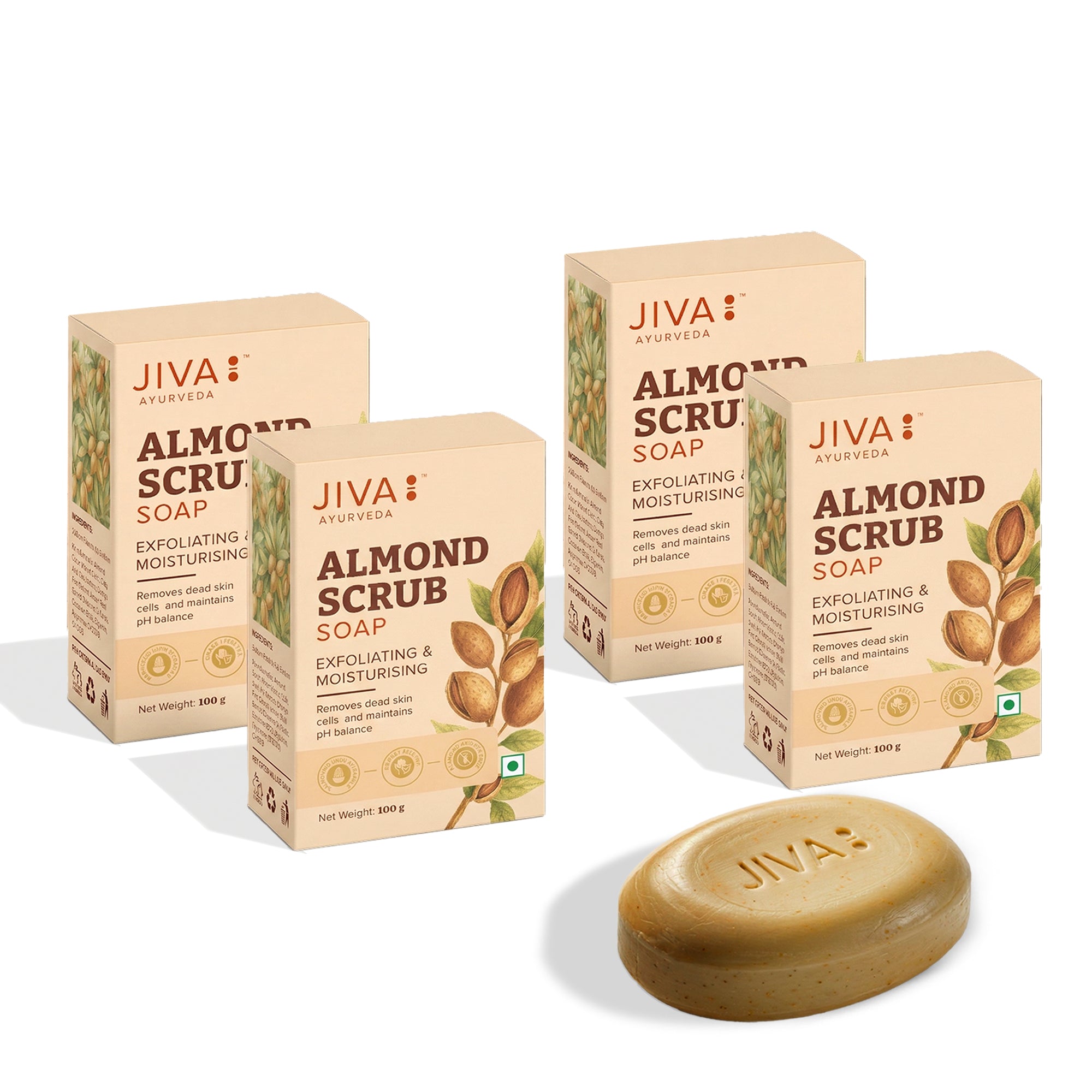 Almond Soap | Deep Cleaning & Exfoliation