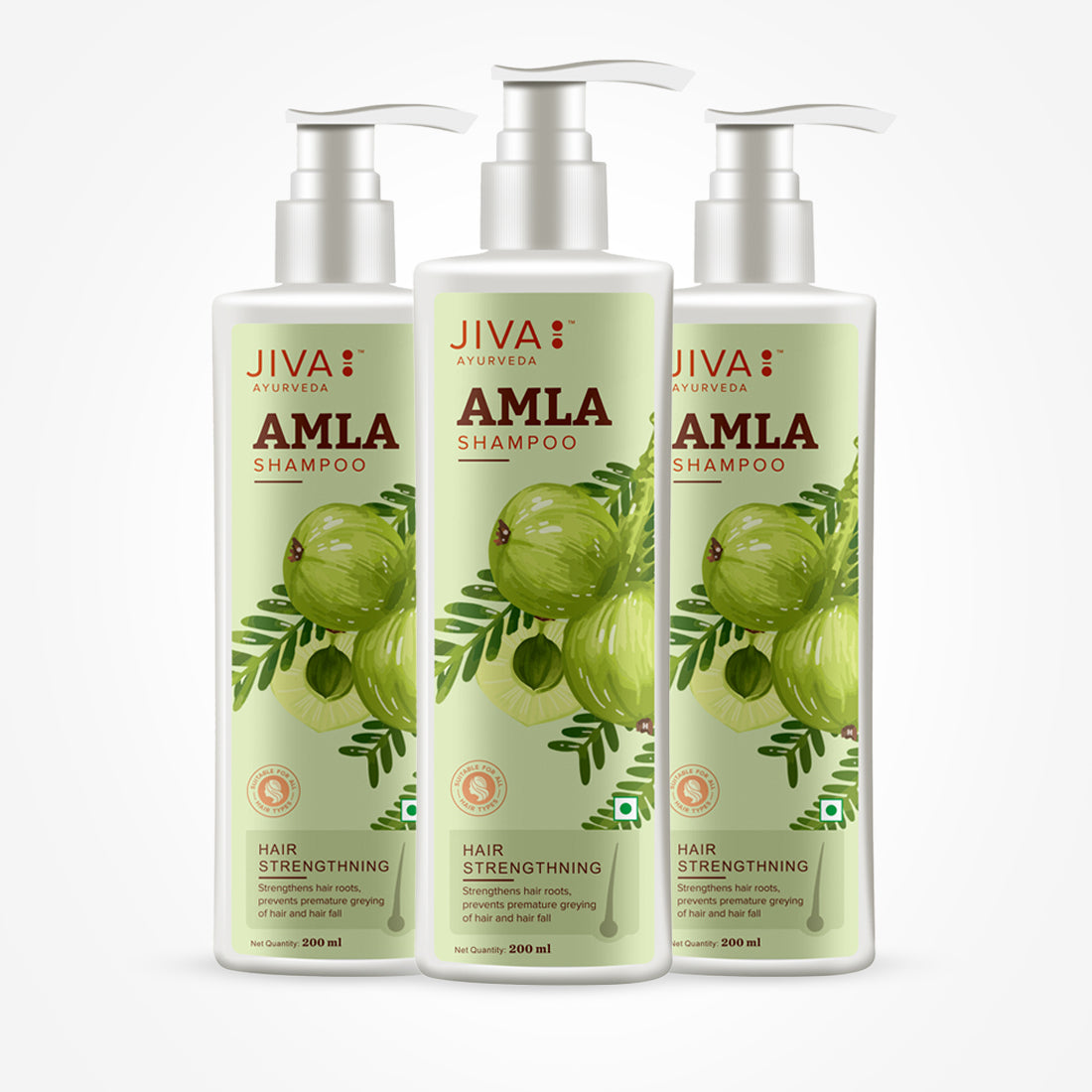 Amla Shampoo 200 ml | Controls Hairfall And Dandruff