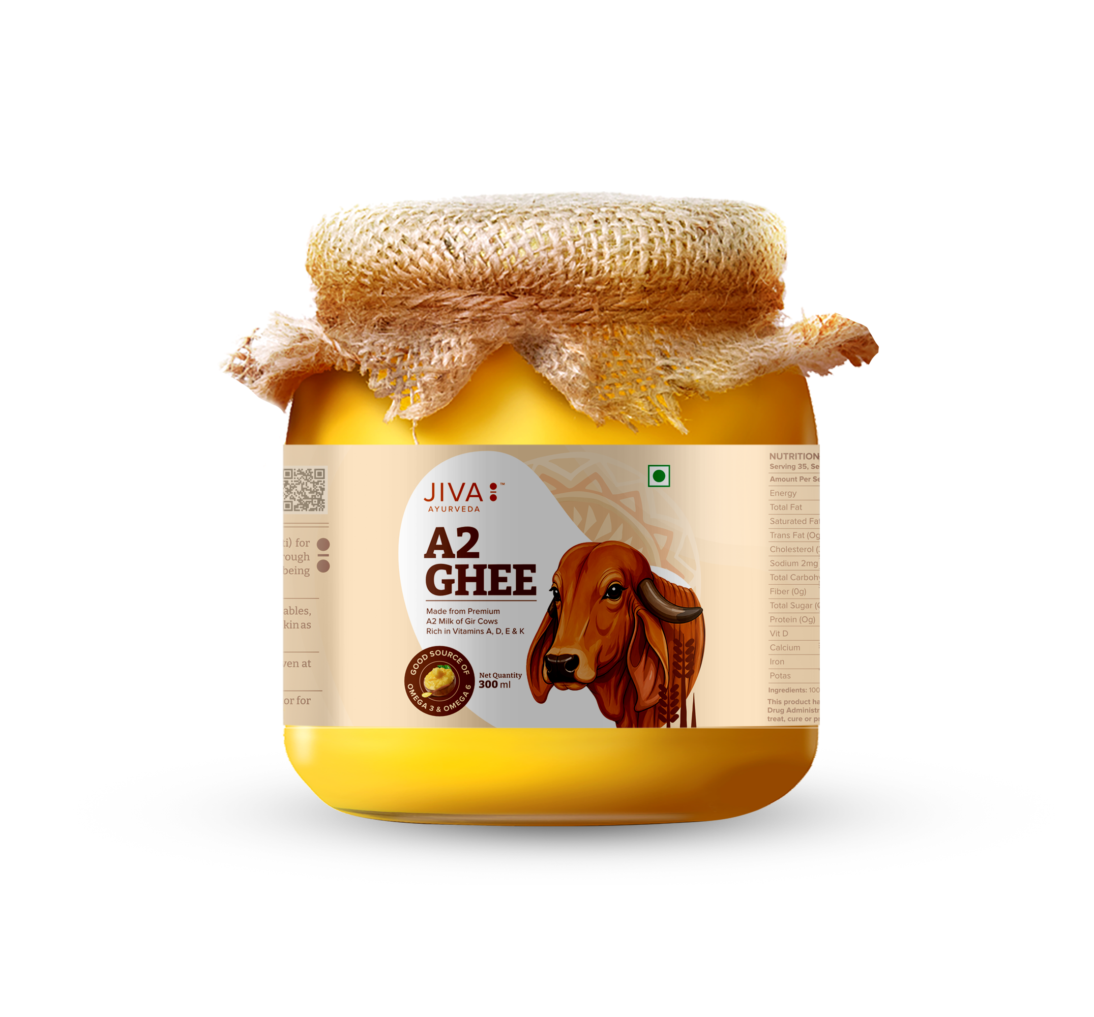A2 Desi Cow Ghee, Bilona Churned