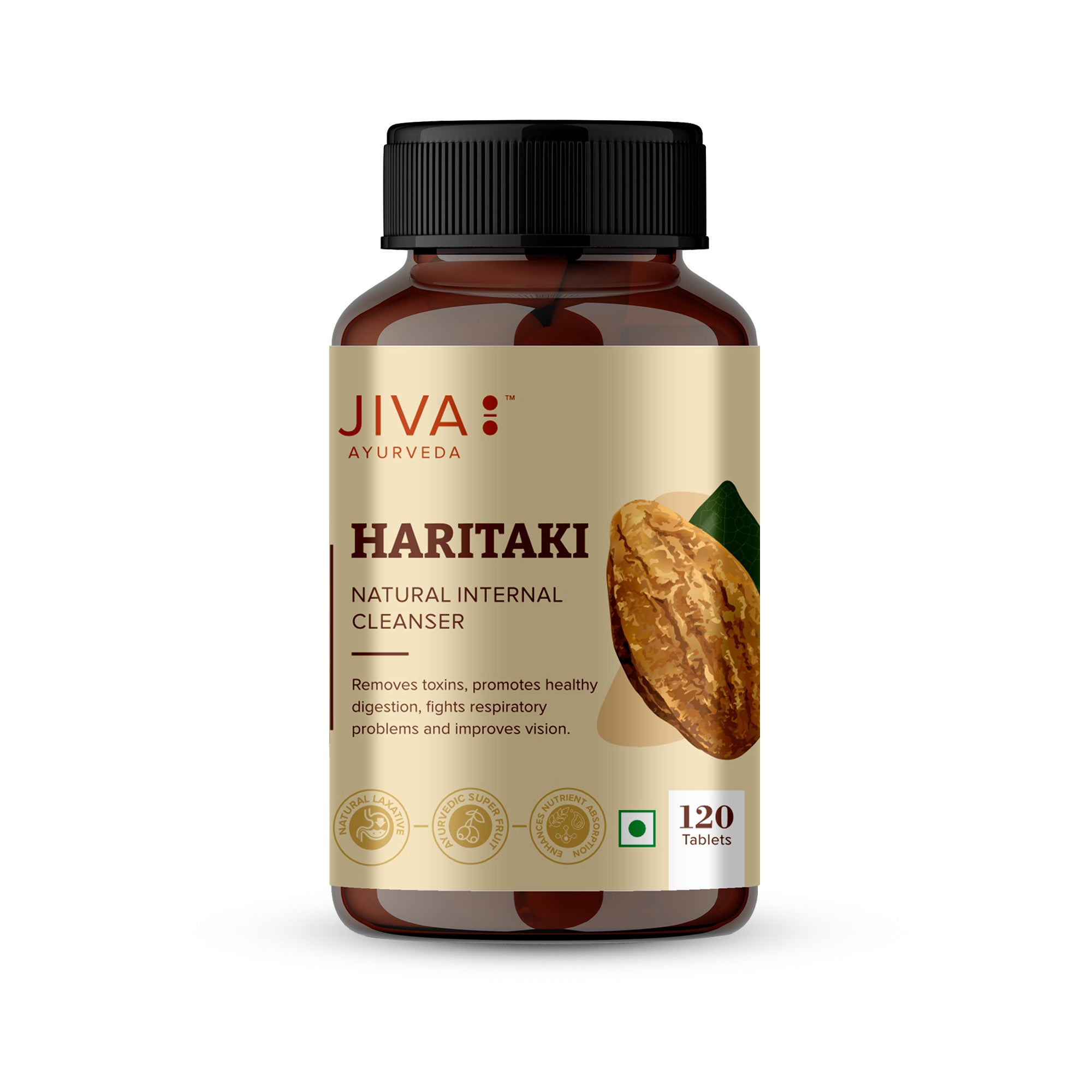 Haritaki Tablets | Detoxifies Gut & Promotes Digestion