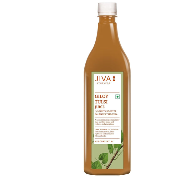 JIVA Giloy Tulsi Juice Bottle of 1000 ML