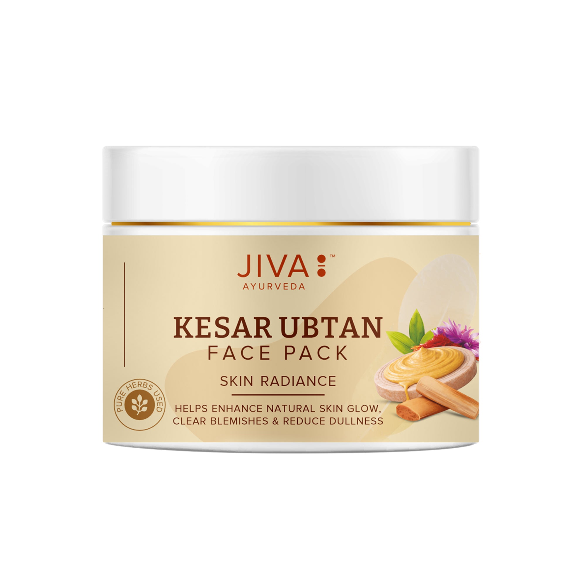 Kesar Ubtan Face Pack | Contains Pure Kesar, For All Skin Types - 100gm