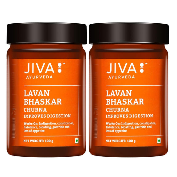 JIVA Lavan Bhaskar Churna Bottle of 100 GM