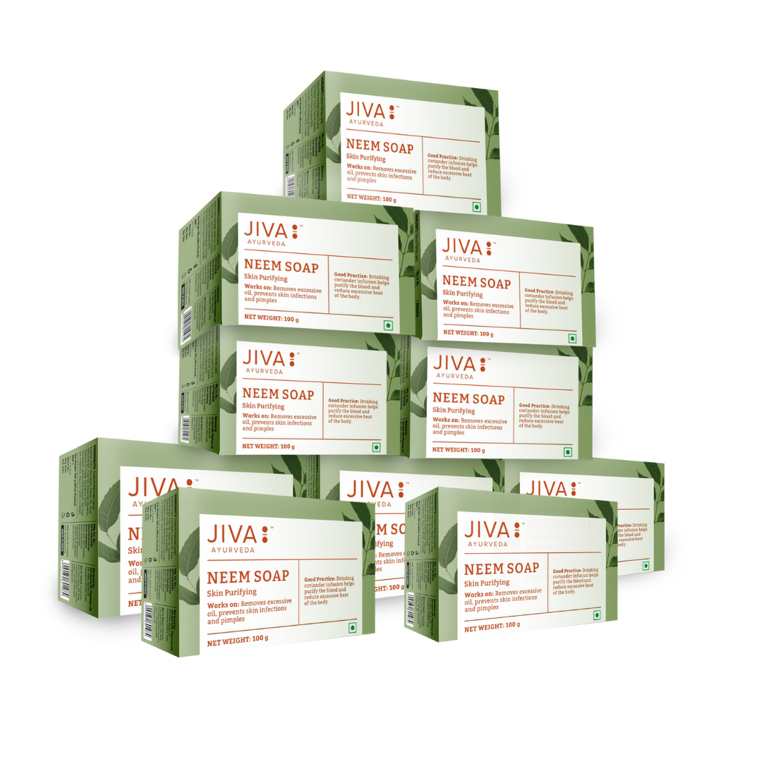 Neem Soap 100gm | Cleans Skin Pores, Removes Excessive Oil, & Prevents Pimples