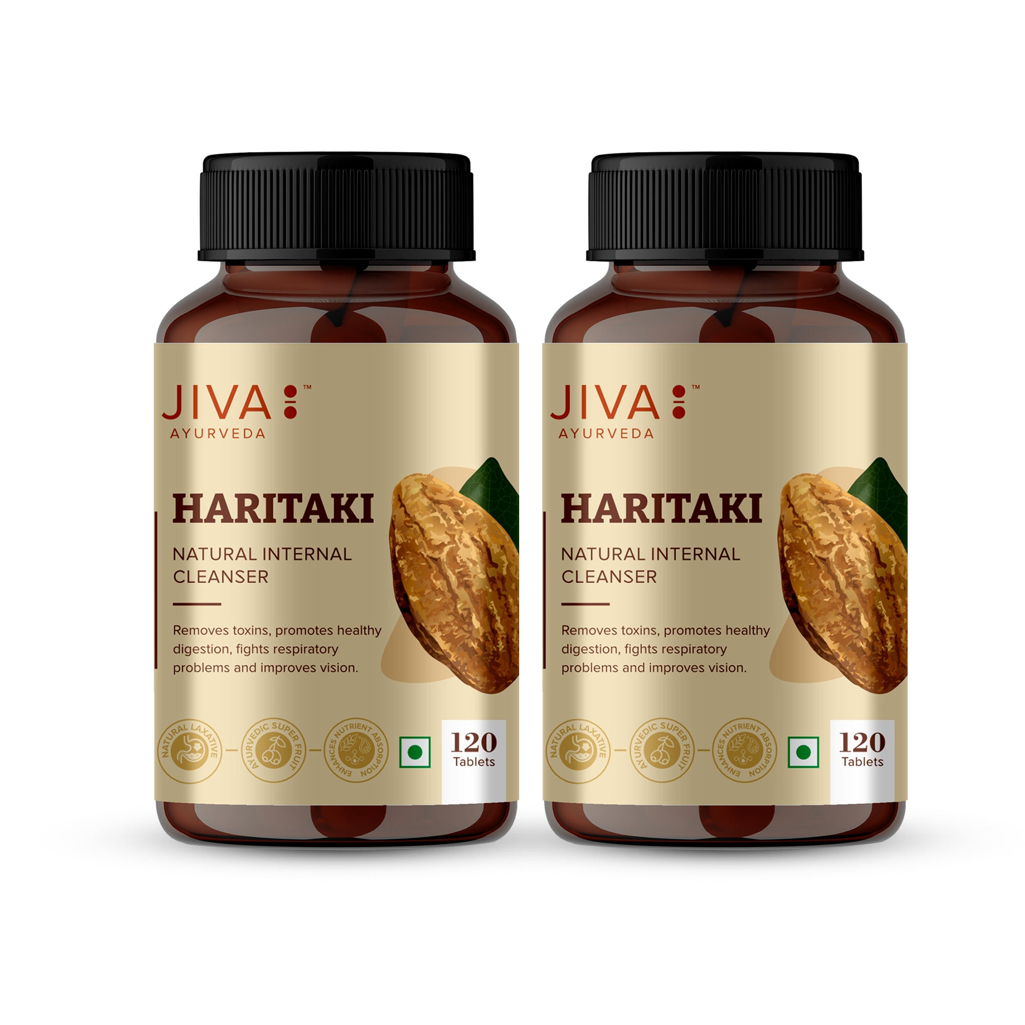 Haritaki Tablets | Detoxifies Gut & Promotes Digestion