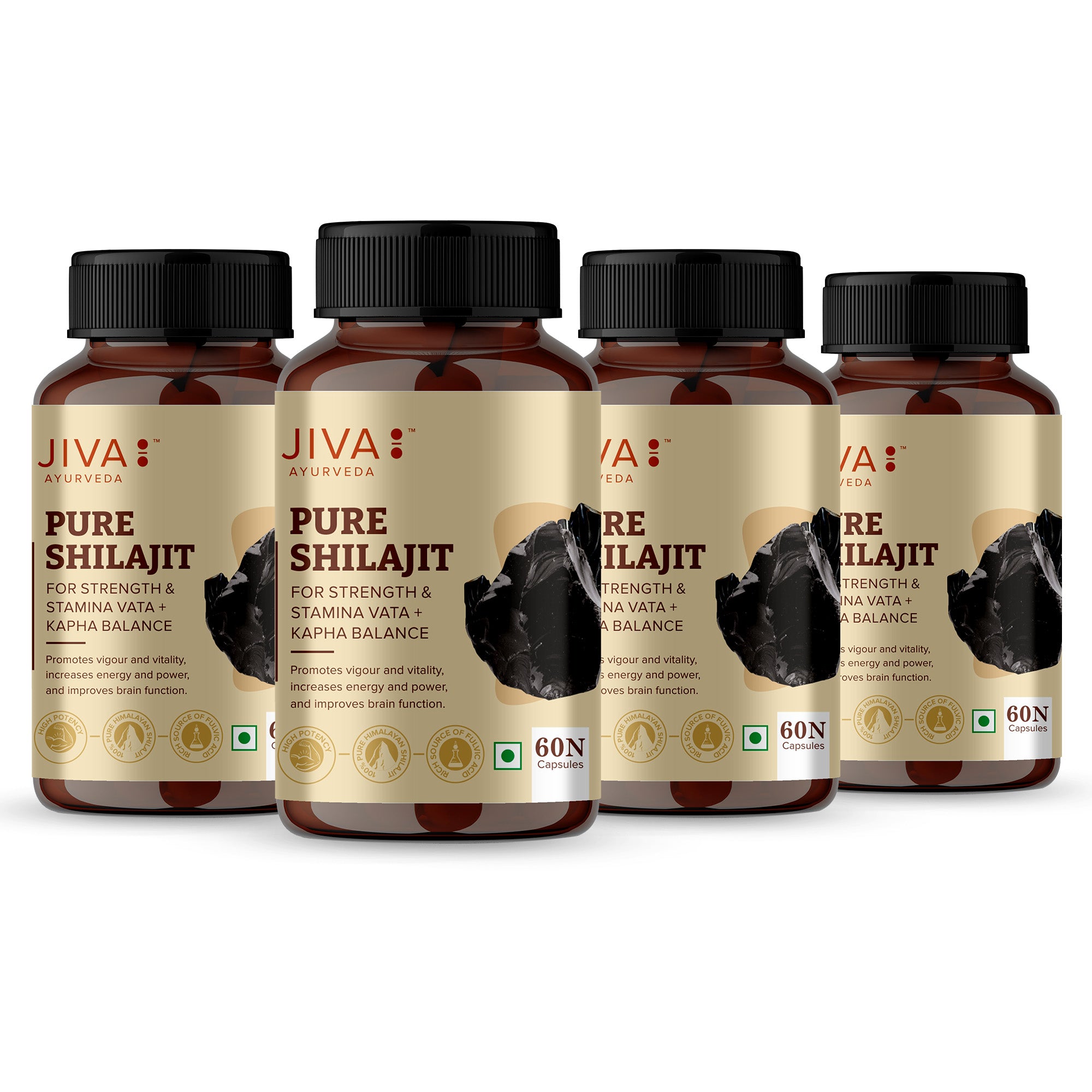 Pure Shilajit Capsule, Sourced From Himalaya