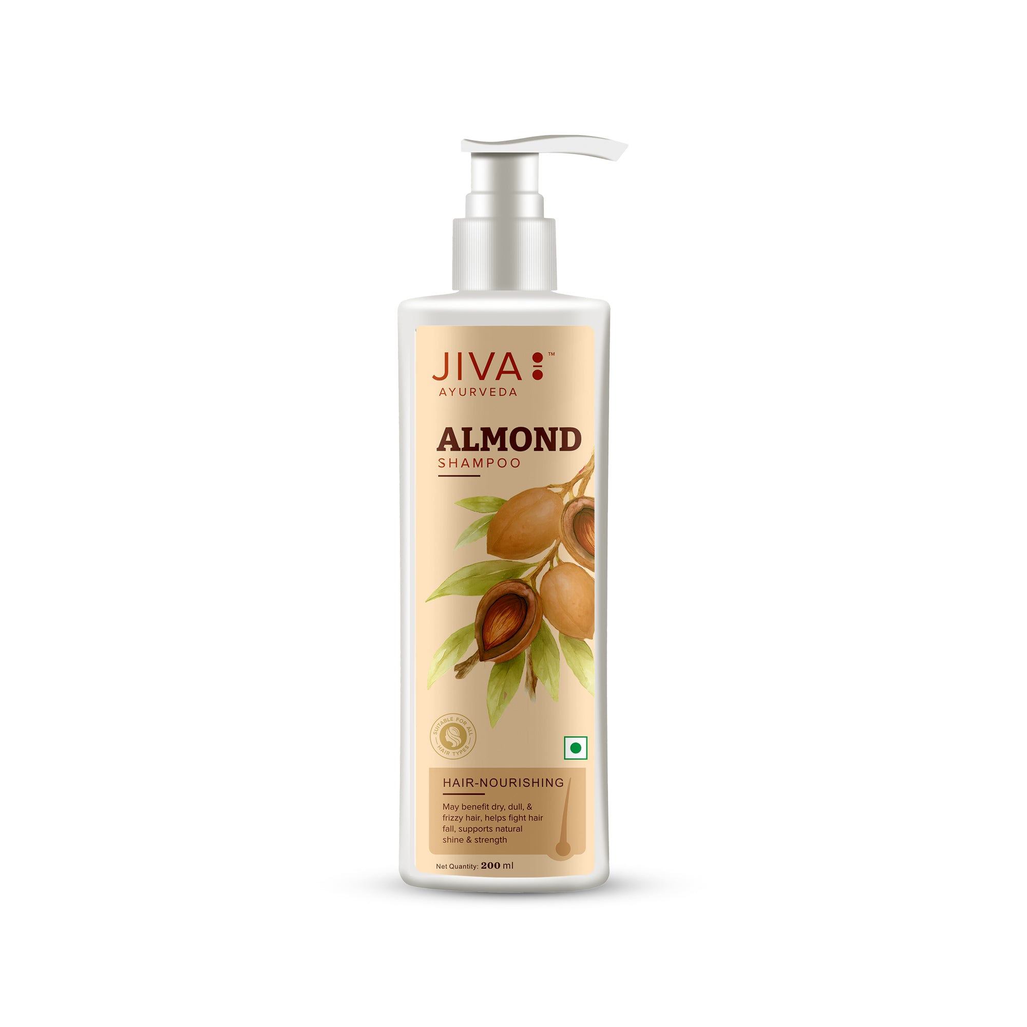 Almond Shampoo For Healthy Hair Growth
