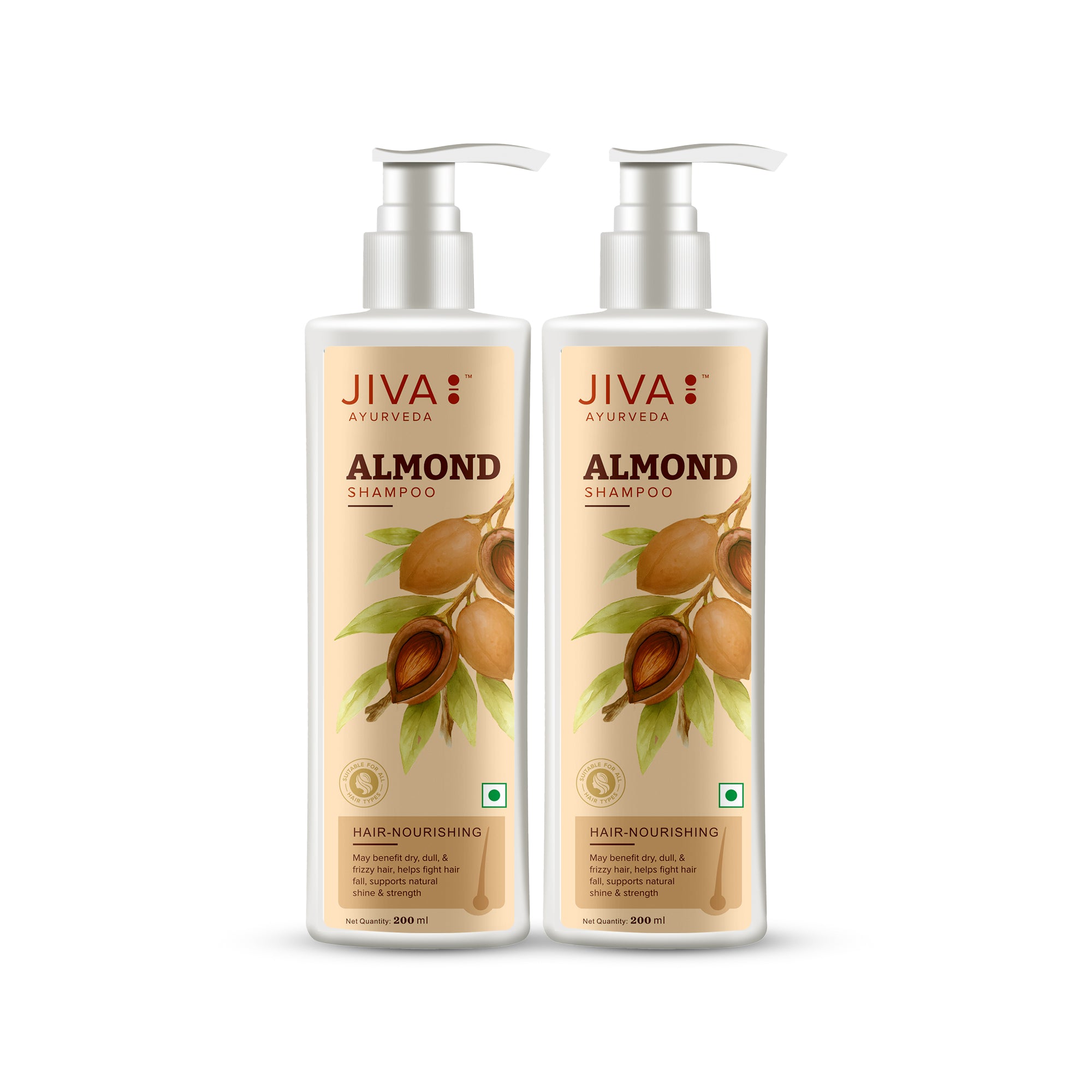 Almond Shampoo For Healthy Hair Growth