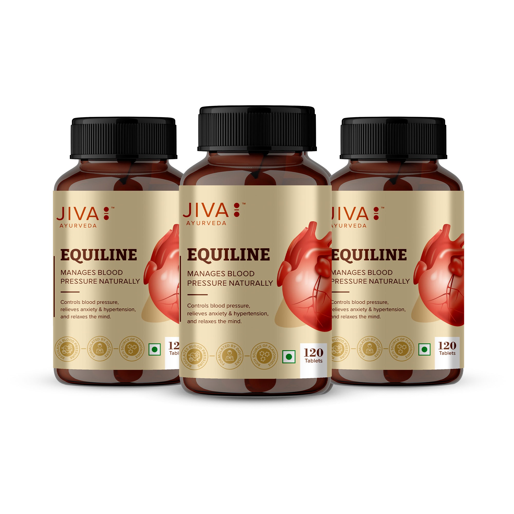 Equiline Tablet Controls Hypertension, Anxiety & Treats High Blood Pressure