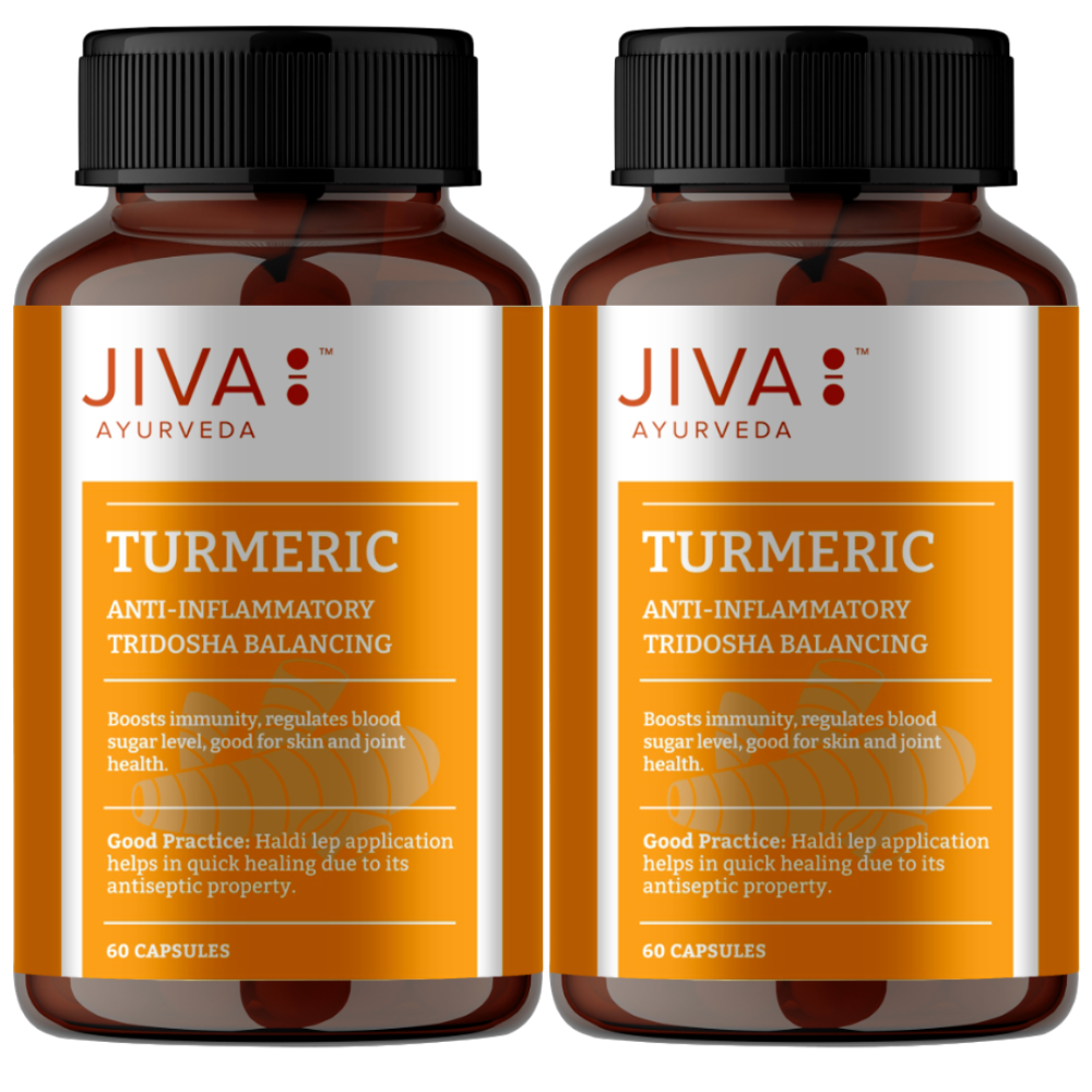 Turmeric Capsules, Boosts Immunity & Promotes Healthy Skin