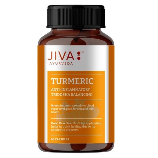 JIVA Turmeric Bottle of 60 QTY