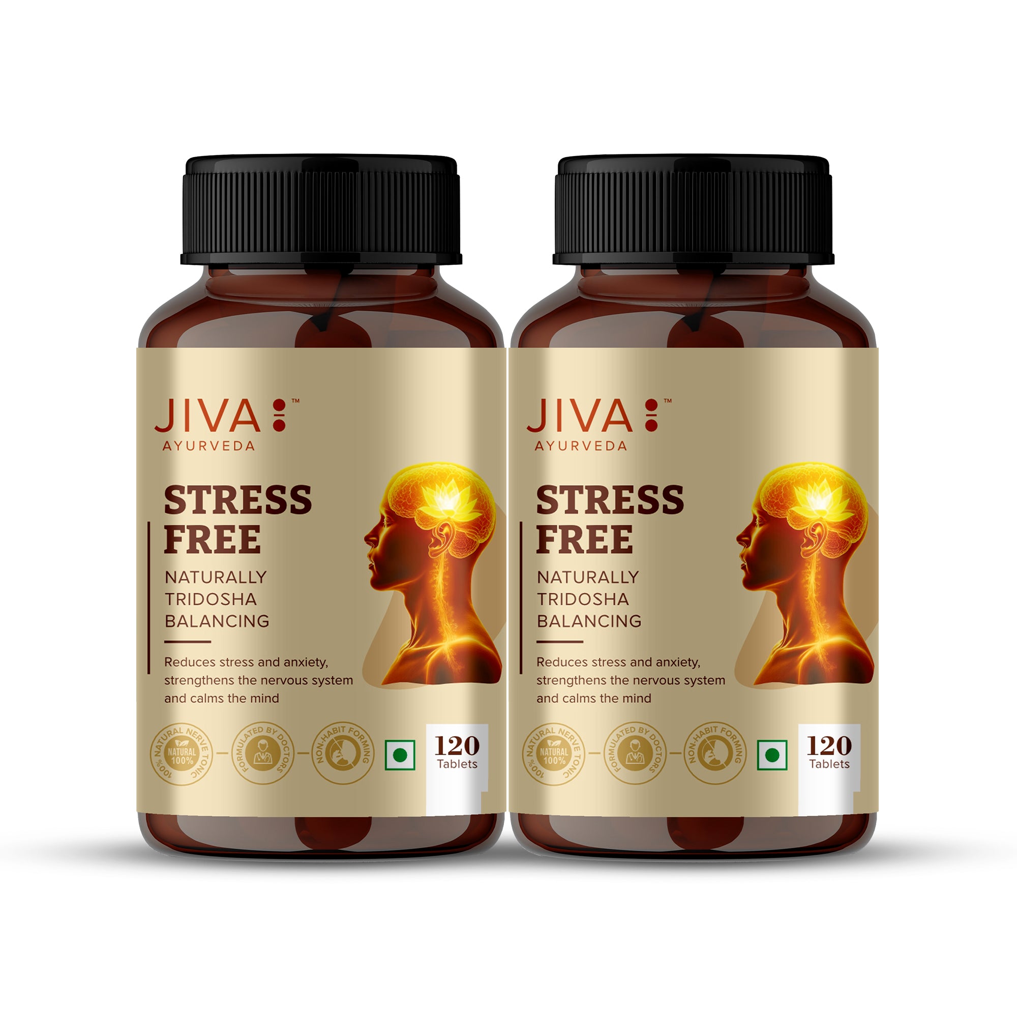 Stress-Free Tablets To Relieve Anxiety And Stress, Non-Habit Forming