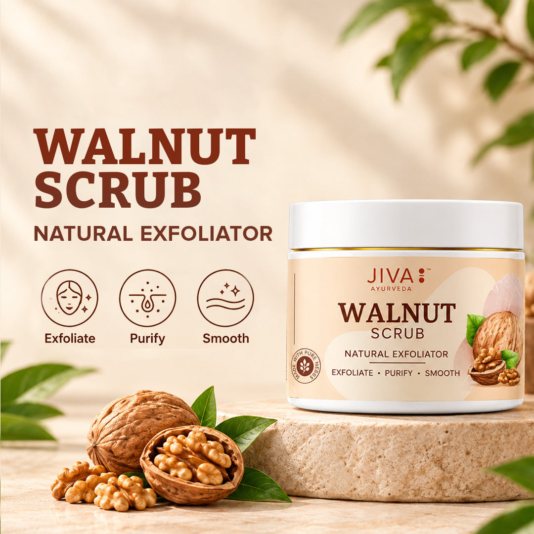 Walnut Scrub 100gm | Exfoliates Dead Skin & Increases New Cell Production