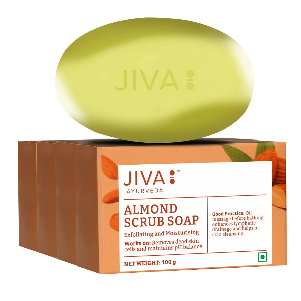 Jiva Store - Almond Scrub Soap