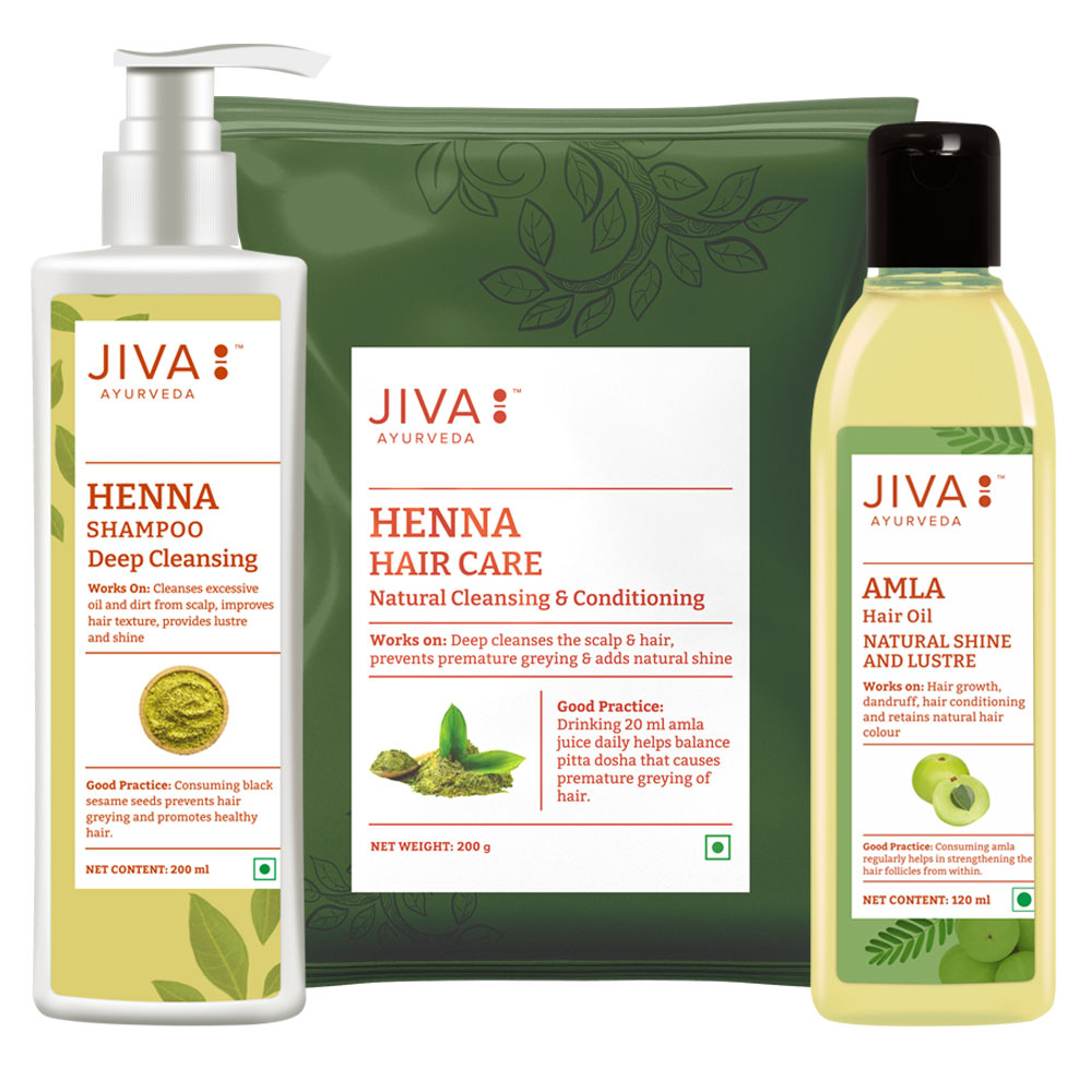 Anti-greying Hair Combo | Nourishes Hair, Prevents Greying & Hair Loss