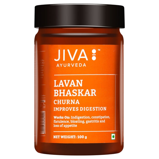 JIVA Lavan Bhaskar Churna Bottle of 100 GM