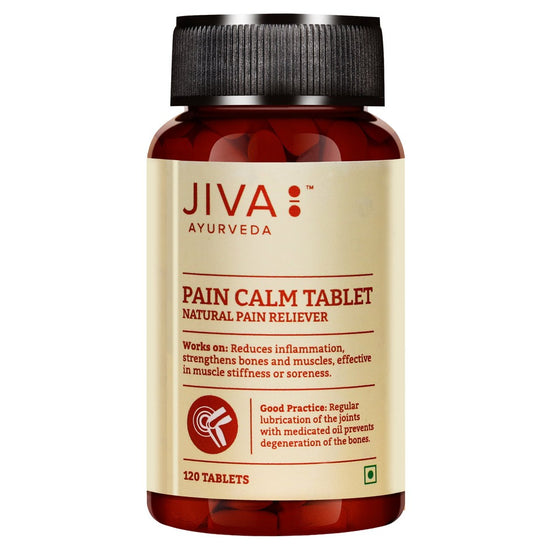 JIVA Pain Calm Tablet Bottle of 120 QTY